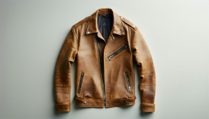 découvrez la réinvention du blouson menlo cossack en cuir par levi's, un hommage unique et inspirant à albert einstein, alliant style iconique et innovation.